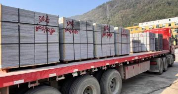 资阳 芝麻灰地铺石出货日常