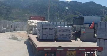 资阳 芝麻白仿形路沿石，直形路沿石