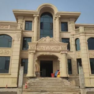 资阳 黄金麻花岗岩别墅外墙干挂