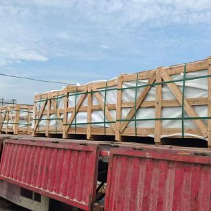 资阳 芝麻白花岗岩地铺石出口专车-泰国游