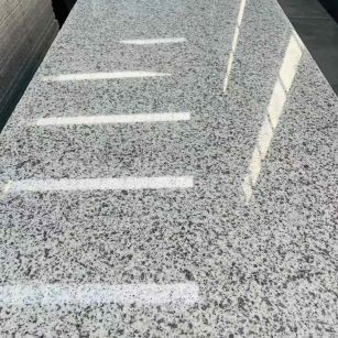 资阳 白麻花岗岩光面毛板