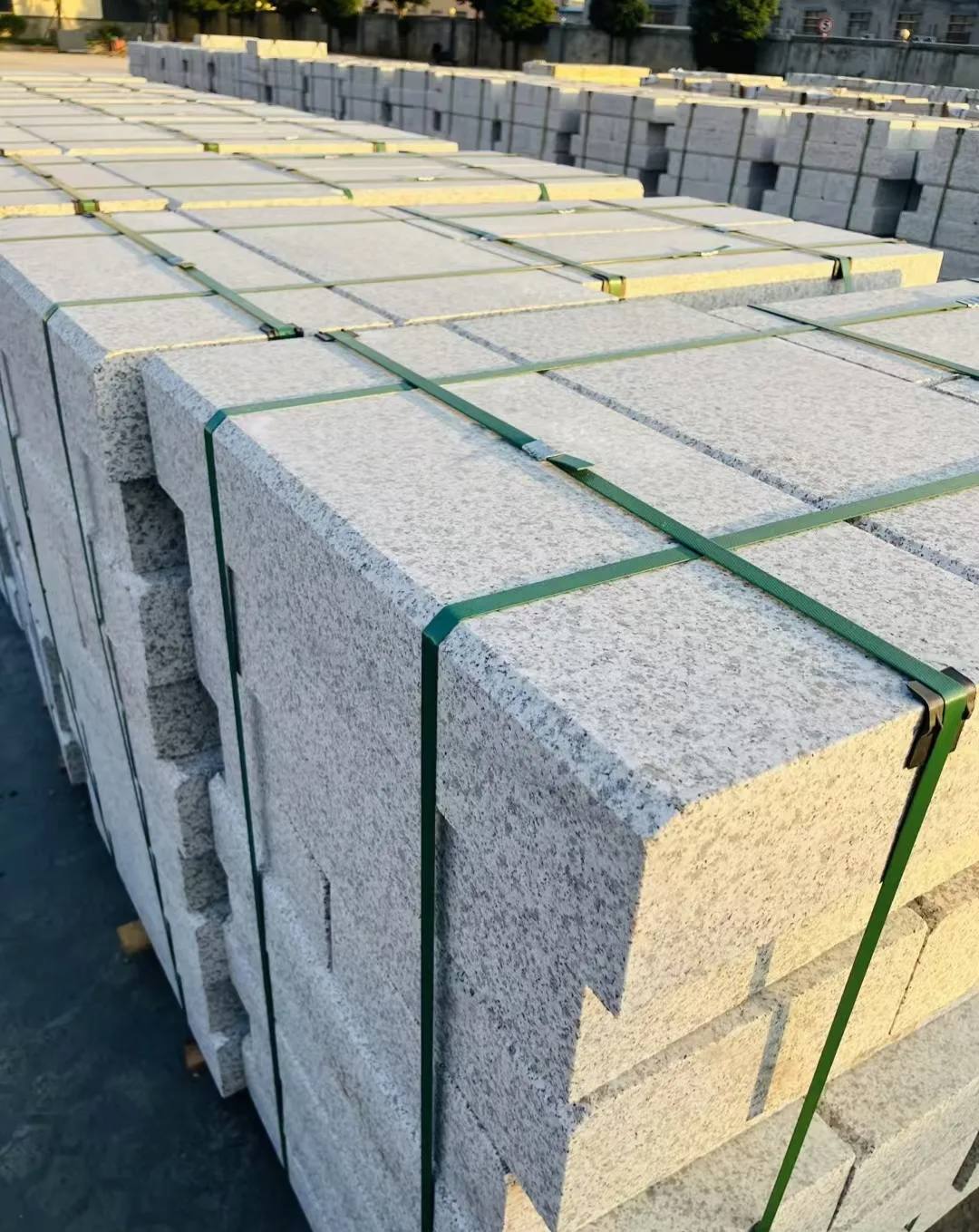 资阳 白麻花岗岩路沿石，马路牙子，路缘石，平石，立缘石等