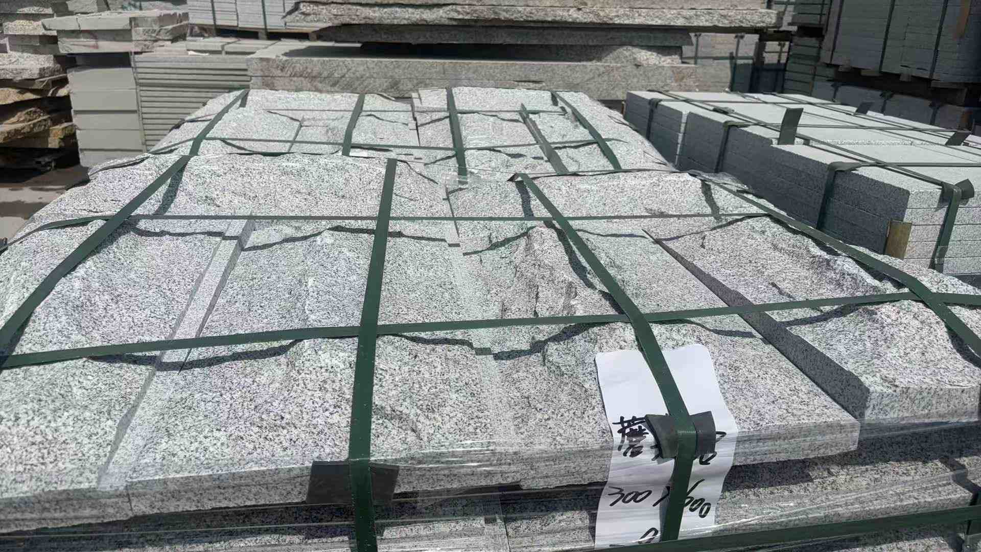 资阳 芝麻白蘑菇石成品