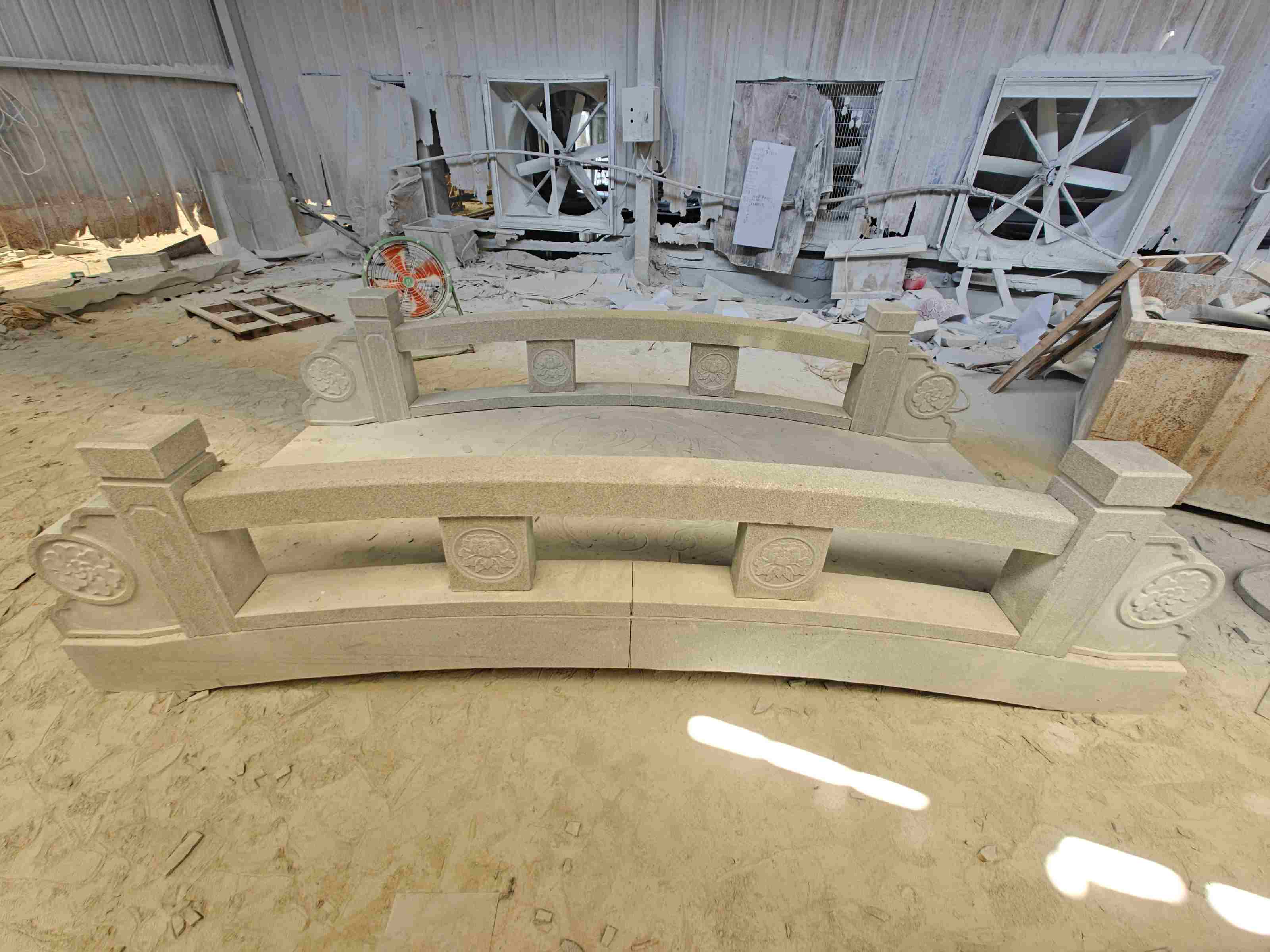 资阳 芝麻灰花岗岩异形加工-拱桥，石桥