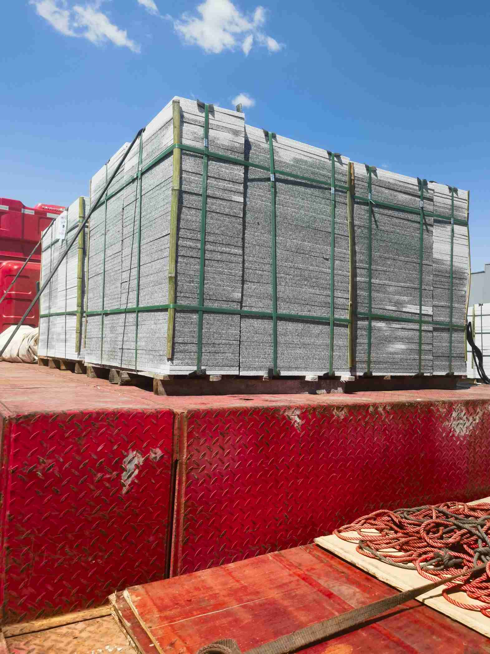 资阳 芝麻白火烧规格板地铺石300*600/600*600