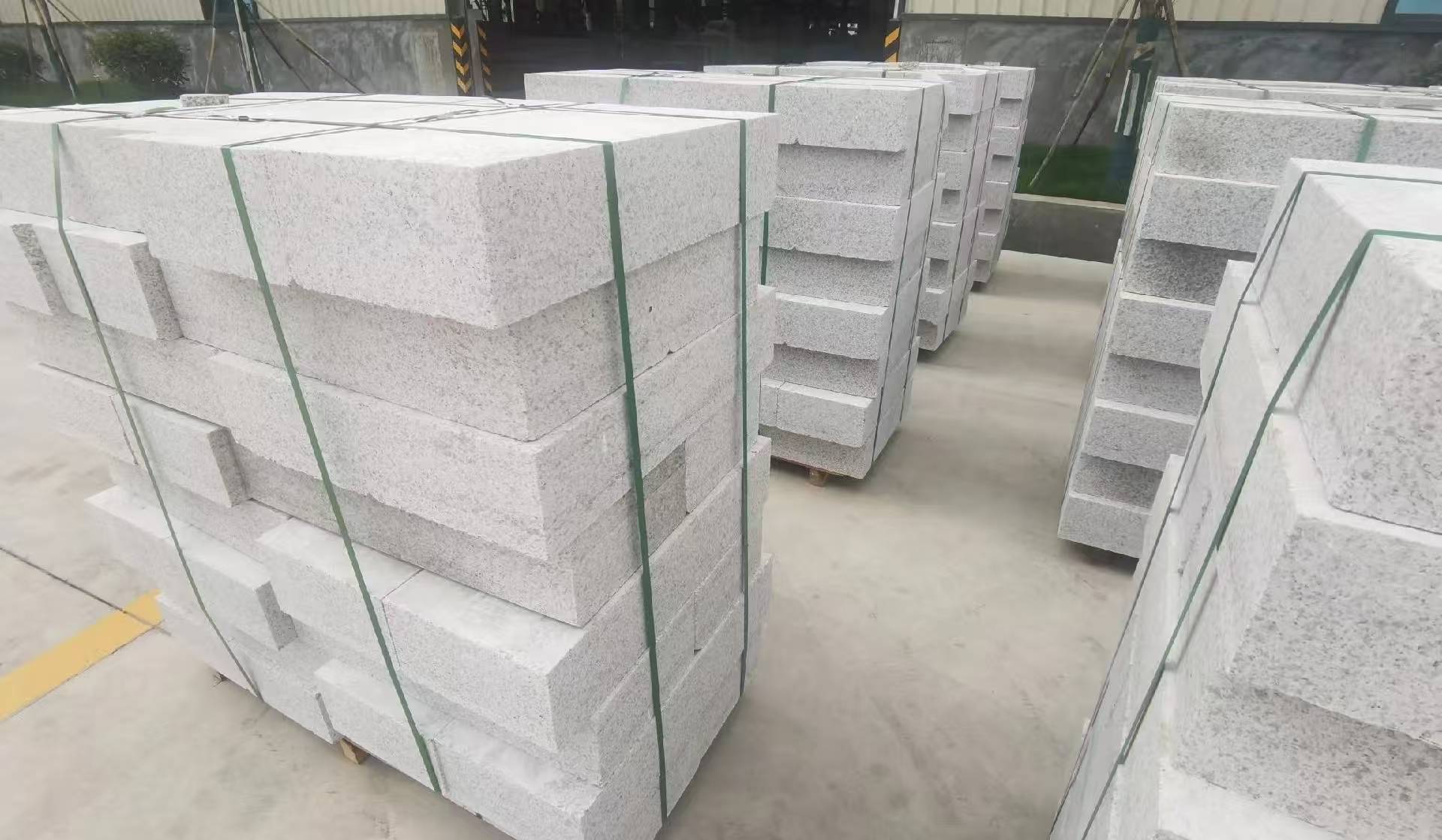 资阳 白麻花岗岩路沿石，立缘石，平缘石，路牙石，道牙石，马路牙子等